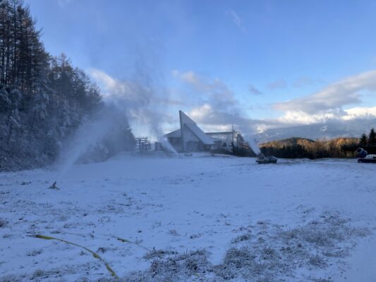 今シーズン初稼働