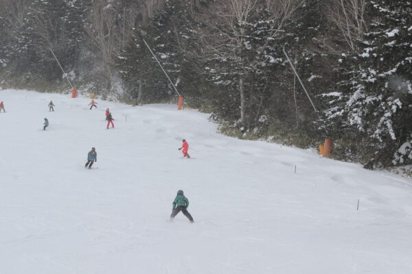 明日は第４リフトとレストランHAKUSANはお休みです。